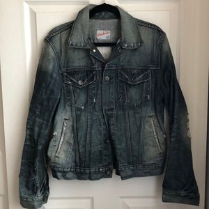 NWOT Gap Jeans 1969 Distressed Denim Jacket